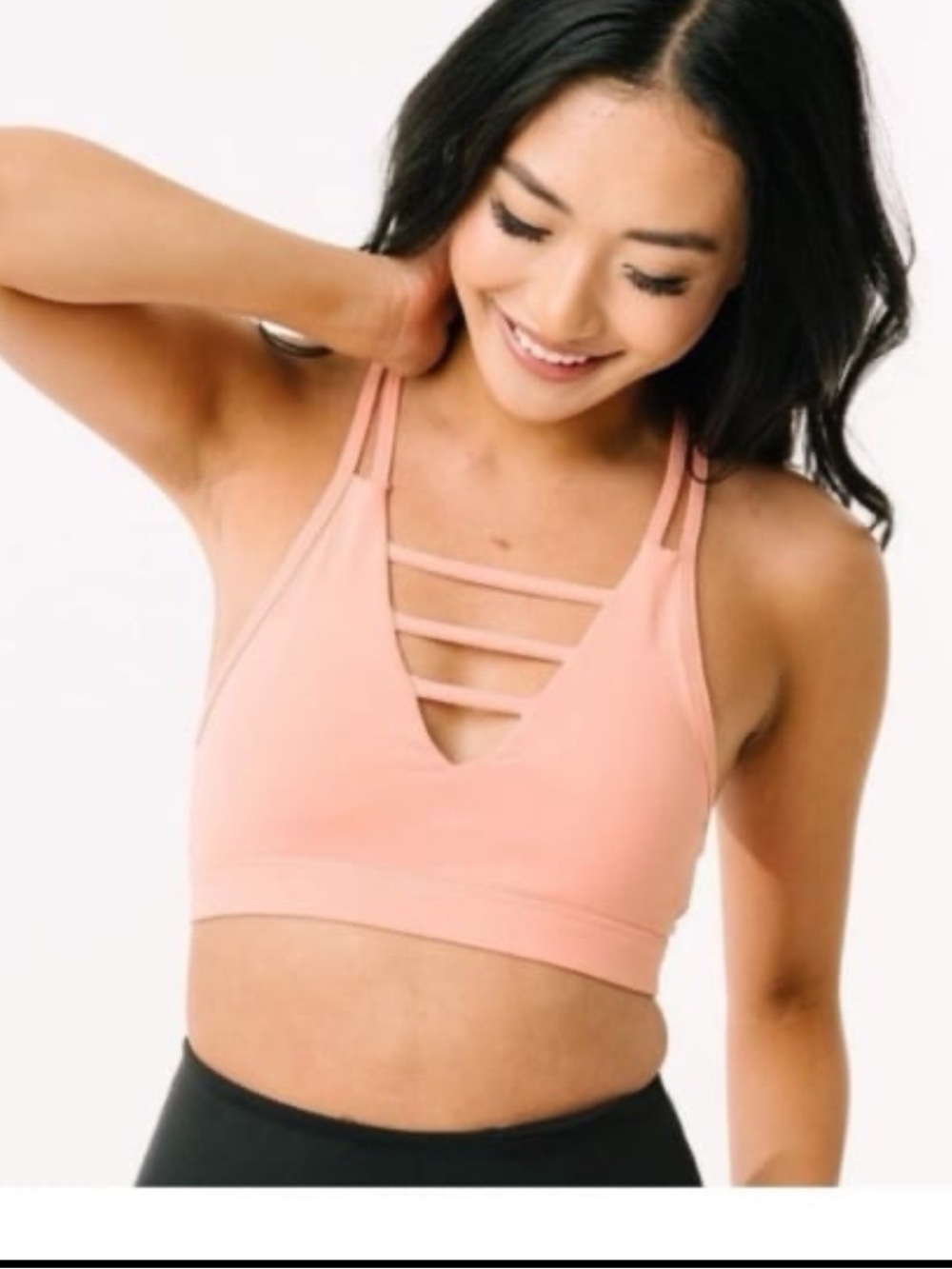 ZYIA Coral Strappy Sports Bra